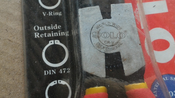 คีมถ่างแหวน SOLO ของใหม่ยังไม่ได้ใช้ (มี สามอันเท่านั้น)