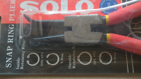 คีมถ่างแหวน SOLO ของใหม่ยังไม่ได้ใช้ (มี สามอันเท่านั้น)