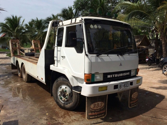 เทนเลอร์ขึ้นรถเกี่ยว. เพลาเดียวหางพับ FN515เครื่อง6D14