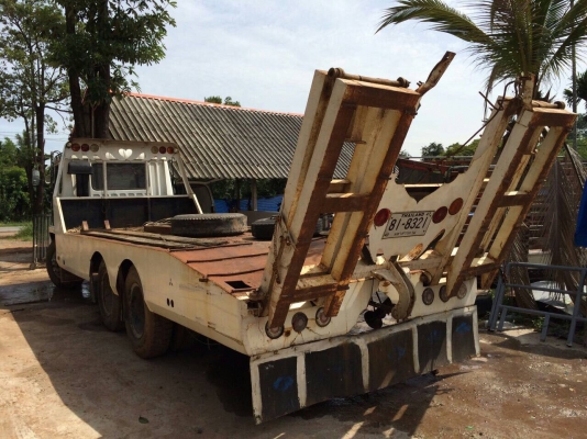 เทนเลอร์ขึ้นรถเกี่ยว. เพลาเดียวหางพับ FN515เครื่อง6D14 เทนเลอร์ขึ้นรถเกี่ยว. เพลาเดียวหางพับ FN515เครื่อง6D14