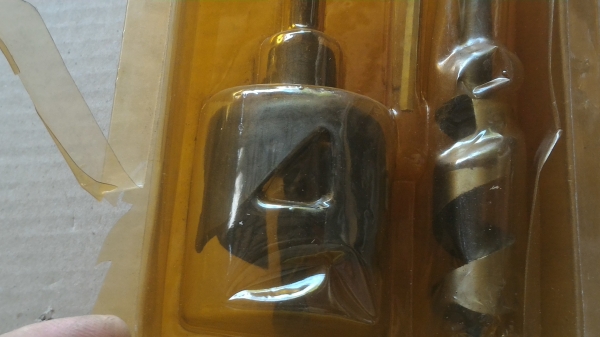 HOLE CUTTER สำหรับเจาะทำรูใส่ลูกบิดประตู ของใหม่เก่าเก๋า ขนาดรูเจาะขนาด 55 มม.