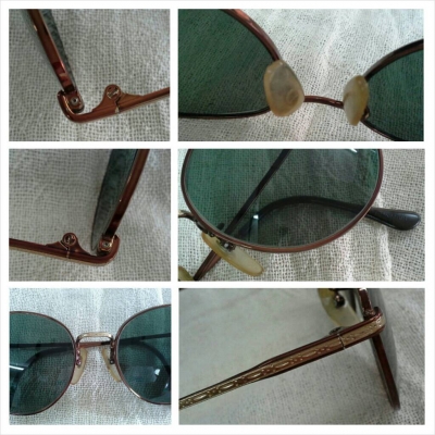 แว่นตาปัญญาชนอังกฤษ  FXTHER  AR 132 made in UK