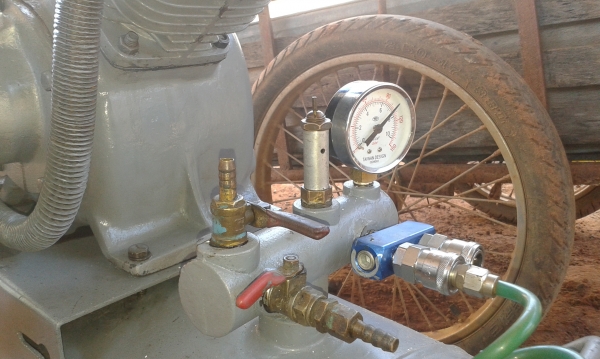 ขายปั้มลมpuma ขนาดความจุ150L