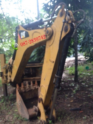 ขายรถตักหน้า- ขุดหลัง 2 เพลา CAT 422E 3,7XX ชม.