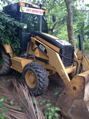 ขายรถตักหน้า- ขุดหลัง 2 เพลา CAT 422E 3,7XX ชม.