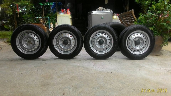 ขายยางพร้อมกระทะดันลอป ขนาดยาง175/65/14 ปี12 (ขายแล้ว)