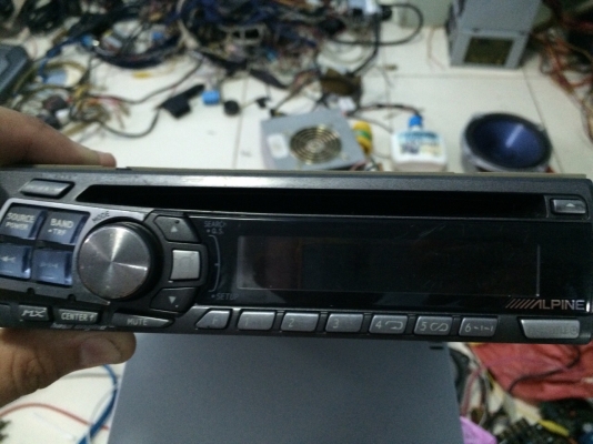 Alpine CDA-9824JS CD CD-RW ปรีเอ้า1ชุด คุมกล่องCD มือ2 ญี่ปุ่น