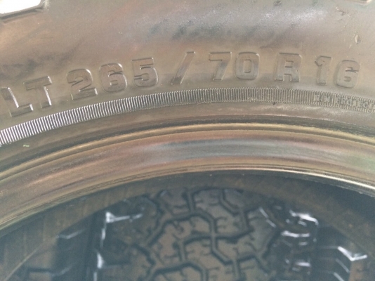 ขายยาง bf al 265/70/16 สวยๆครับ