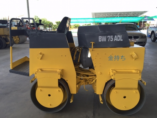ขายรถบดBomagรุ่นBW75ADLนำเข้าญี่ปุ่นเอวอ่อนเครื่องดีเซล
