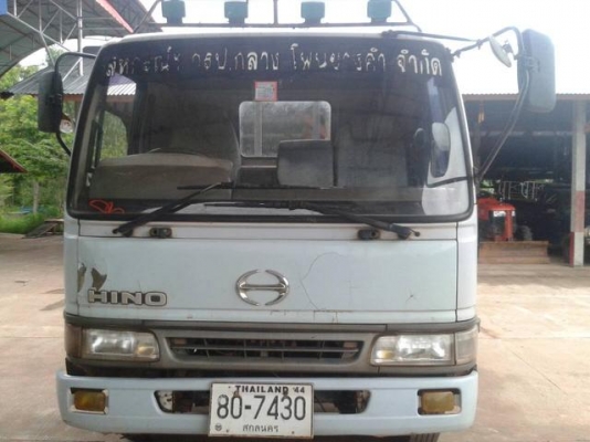 HINO FB4J 140 แรงม้า ห้างแท้ปี 44 JO5C กะบะยาว 5 เมตร ยางเรดียล 6 เส้น ภาษีเต็ม
