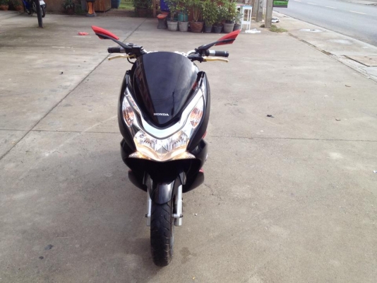 ฮอนด้า Pcx 150i สีแดง-ดำ ปี 55 สภาพสวย เดิม ๆ ราคา เบา ๆ