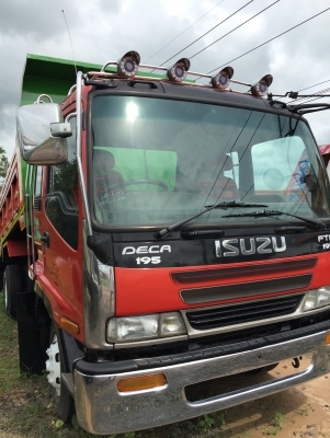 ขายรถดั้ม  เดก้า 195 ประกอบใหม่ มีทะเบียนพร้อมโอนจัดไฟแนนซ์ได้ ราคาถูกครับ