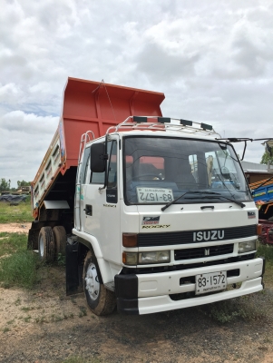 ขายรถดั้ม ล็อกกี้ FRR 195 มีทะเบียนพร้อมโอนจัดไฟแนนซ์ได้ ราคาถูก