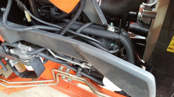 ขายรถไถคูโบต้า  KUBOTA   L 3608 (4WD) พร้อมชุดใบมีดดันหน้าคานล่าง