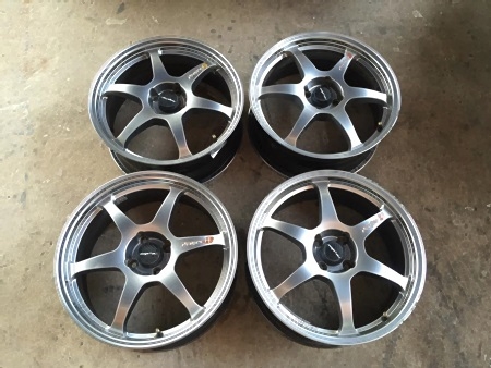 ล้อมือสอง Lenso ขอบ17 4รู100 กว้าง 7