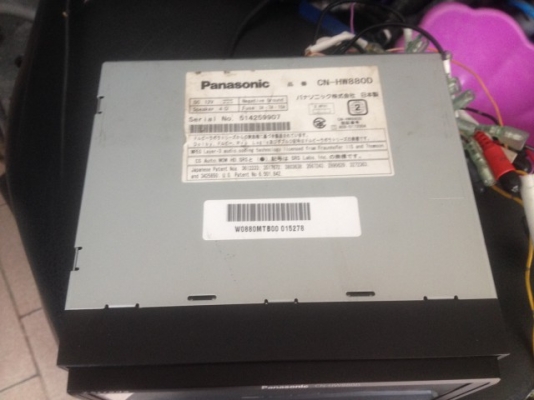 PANASONIC CN-HW880D HDD DVD MP3 BLUETOOTH ลายเอ้าอินครบต่อกล้องมองหลังได้เรยรุ่นใหม่ๆภาพสวยๆใสๆจัดไป