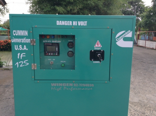 Generator CUMMINS IF 125 kvaU.S.A.รับประกัน 12 เดือน