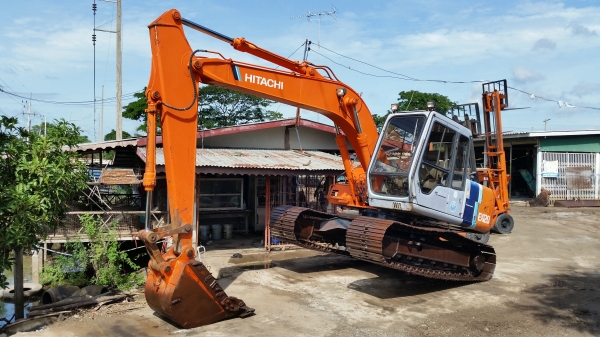ขายด่วนรถเเม็คโครHITACHI EX120-2เก่าญี่ปุ่นแท้สถาพสวยเดิมๆยังไม่เคยใช้งานในเมืองไทยเลย