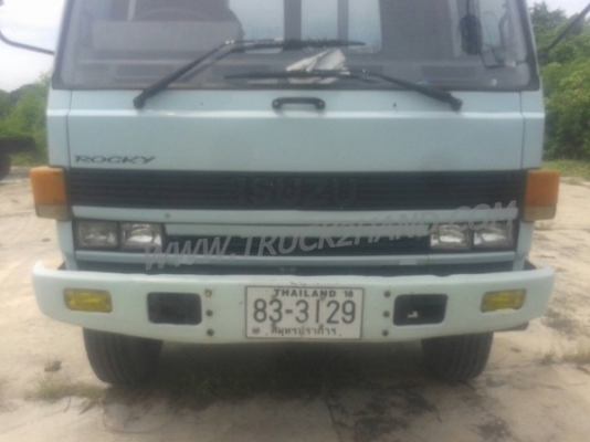 รถบรรทุก 10 ล้อ พื้นเรียบ ISUZU 175 แรงม้า 6 สูบ พวงมาลัยพาวเว่อร์