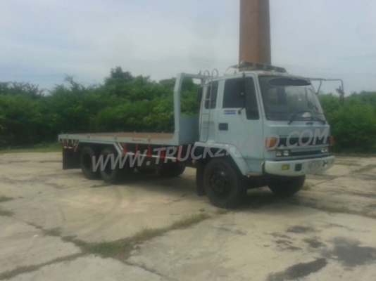 รถบรรทุก 10 ล้อ พื้นเรียบ ISUZU 175 แรงม้า 6 สูบ พวงมาลัยพาวเว่อร์