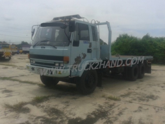 รถบรรทุก 10 ล้อ พื้นเรียบ ISUZU 175 แรงม้า 6 สูบ พวงมาลัยพาวเว่อร์