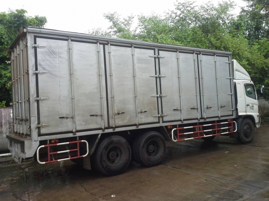 HINO FL1J 212 แรงปี เครื่อง JO8C ห้างแท้ปี48 ตู้แห้งลงเล่มแล้ว