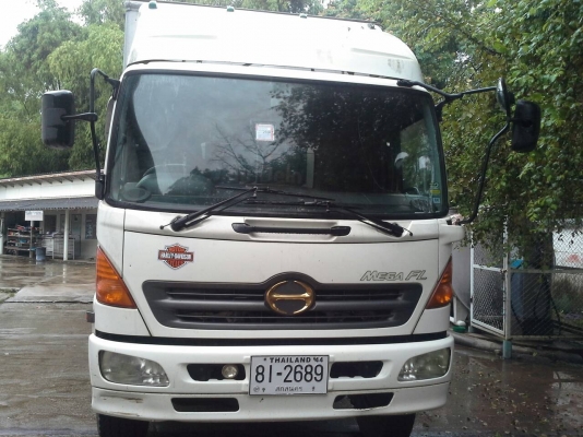 HINO FL1J 212 แรงปี เครื่อง JO8C ห้างแท้ปี48 ตู้แห้งลงเล่มแล้ว