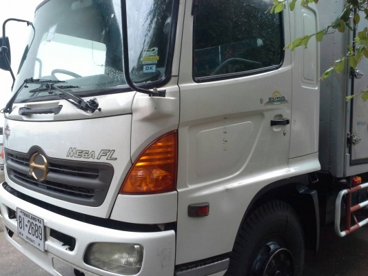 HINO FL1J 212 แรงปี เครื่อง JO8C ห้างแท้ปี48 ตู้แห้งลงเล่มแล้ว