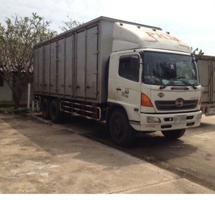 HINO FL1J 212 แรงปี เครื่อง JO8C ห้างแท้ปี48 ตู้แห้งลงเล่มแล้ว
