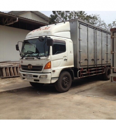 HINO FL1J 212 แรงปี เครื่อง JO8C ห้างแท้ปี48 ตู้แห้งลงเล่มแล้ว