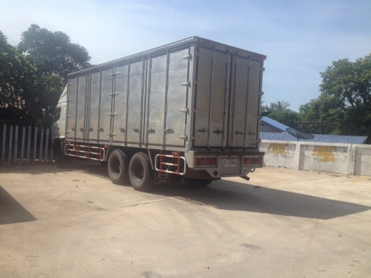 HINO FL1J 212 แรงปี เครื่อง JO8C ห้างแท้ปี48 ตู้แห้งลงเล่มแล้ว