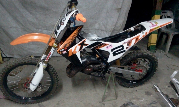 ขายkx80 เเปรงโฉมเป็นktm