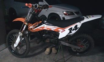 ขายkx80 เเปรงโฉมเป็นktm