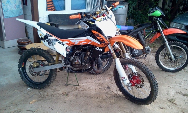 ขายkx80 เเปรงโฉมเป็นktm