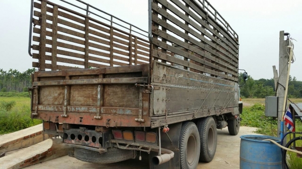 รถอีซูซุ 10 ล้อ หลังถนน FVM  195 แรงม้า. ปี 37   สนใจติดต่อ  081 - 6079515