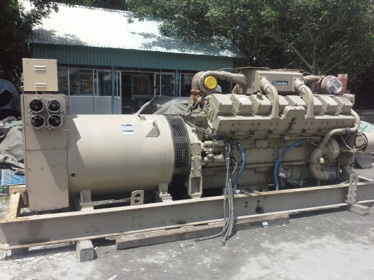 เครื่องกำเนิดไฟฟ้าเครื่อง Cummins KTA50/1281KVA
