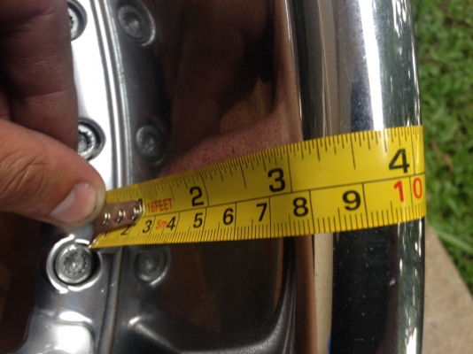 ล้อ20 5/114 หน้า 8.5นิ้ว ET+35 หลัง 9.5นิ้ว ET+25