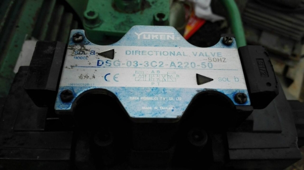 ======= Sold Out!! ======= ปั้มน้ำมันไฮดรอลิคมอเตอร์ขนาด 20 HP. 380V.สภาพใหม่ ถังใหญ่ น้ำมันเต็มถัง โทร 089-2499-123 นครปฐม