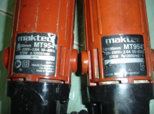 ขายเหมาเจียร์ลูกหมู 4" maktec mt954 มาร์เทค