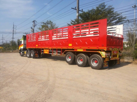 SCANIA 380 แรงม้าพ่วงคอกสูงพร้อมใช้สวยๆเดิมๆ SCANIA 380 แรงม้าพ่วงคอกสูงพร้อมใช้สวยๆเดิมๆ