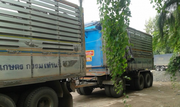 ขาย HINO FM2K วางเครื่อง 320 แรง พ่วงแม่ลูก กระบะเนียมคอกเกษตรดั๊ม