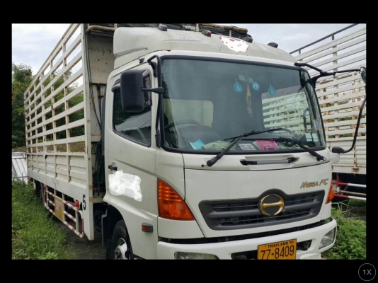 รถa HINO MEGA ( FC 4J) 6ล้อ165แรงม้า ยาว6.5เมตร ปี08(2551)สวยๆนางฟ้า