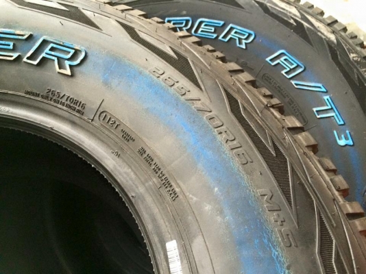 Cooper Discoverer A/T3 ขนาด 265 70 r16 ยางปี15 Made in USA