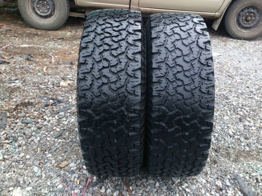 ขายยาง BF 265/75R16 ยางปี06,09 สวยๆ จำนวน 2 เส้น 1600
