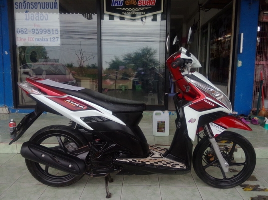 Honda Click 110i รถปี53 ตัวท็อปคอทบายเบรค (ล้อแม็ก) สวยๆพร้อมเล่ม
