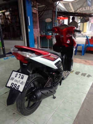 Honda Click 110i รถปี53 ตัวท็อปคอทบายเบรค (ล้อแม็ก) สวยๆพร้อมเล่ม