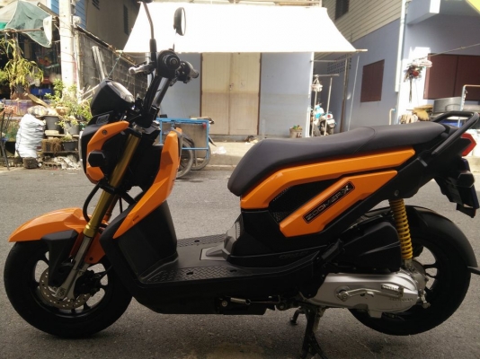 HONDA ZOOMER X รถปี2014วิ่ง3xxxโล สีส้มดำ สียอดนิยม รถสวยๆเดิมๆ พร้อมใช้งาน ราคาเบาๆ