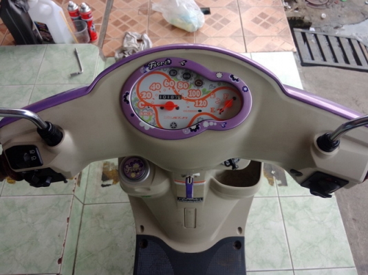 Yamaha Fiore สี ม่วง รถปี54 หัวฉีดประหยัดน้ำมัน ราคาถูกครับ Yamaha Fiore สี ม่วง รถปี54 หัวฉีดประหยัดน้ำมัน ราคาถูกครับ