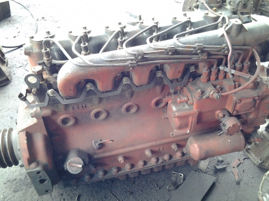 ขายตามสภาพเครื่องรถไถ6สูบคูโบต้าติดได้ปกติ