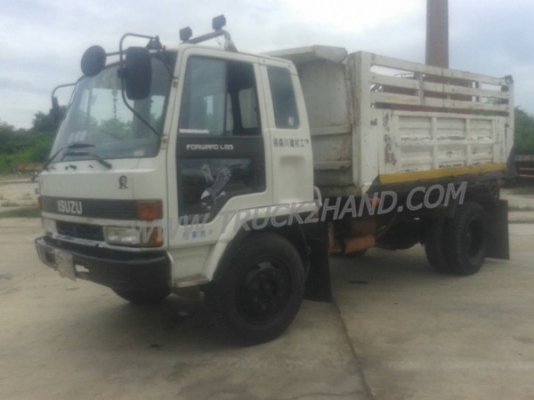 รถบรรทุก 6 ล้อดัมพ์ ISUZU 165 แรงม้า 6 สูบ เรื่อง 6BD1